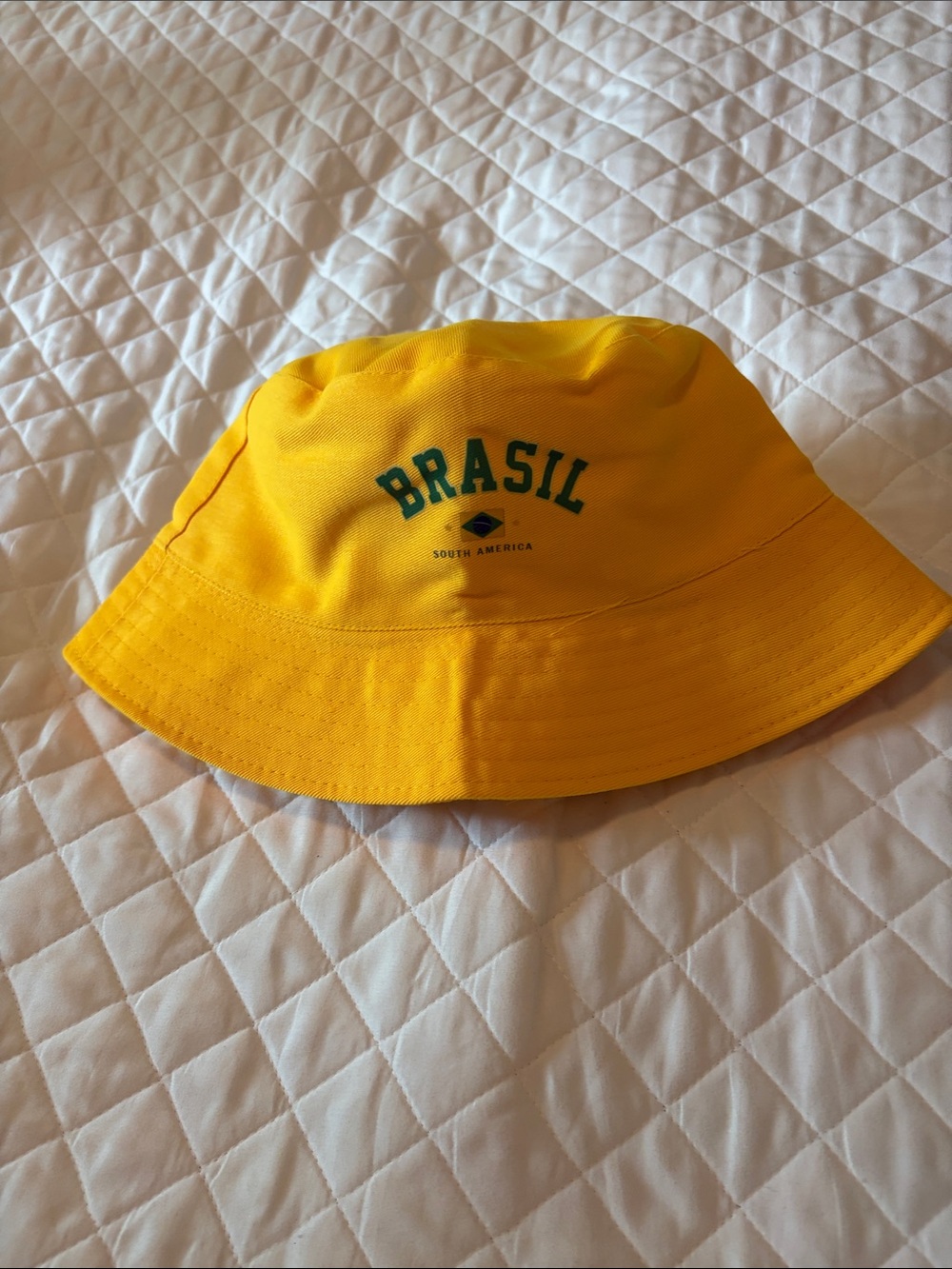 Brasil Yellow  Bucket Hat